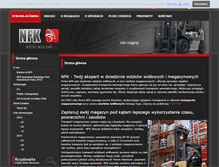 Tablet Screenshot of nfk.com.pl