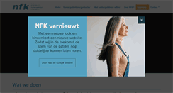 Desktop Screenshot of nfk.nl